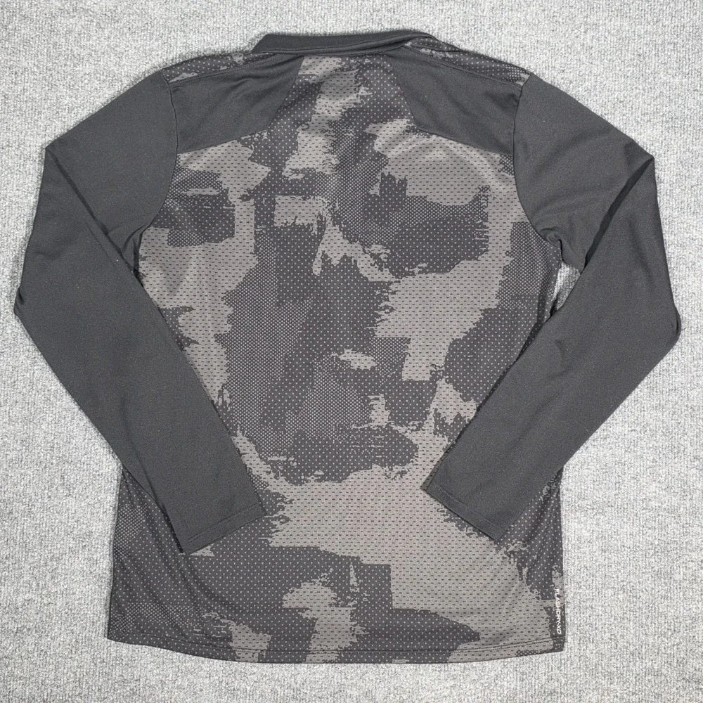 The North Face Mens FlashDry-XD Quarter Zip Pullover Black Medium Running Top‎